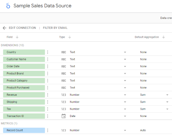 Looker Studio Tutorial with FREE PDF ebook 16 data source home