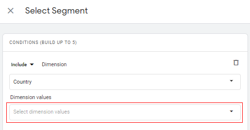 create custom insights dimension value