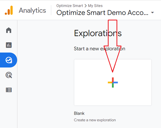 ‘Blank exploration report template