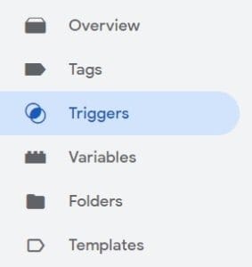 gtm tutorial triggers