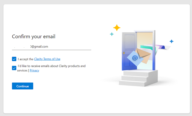 confirm your email
