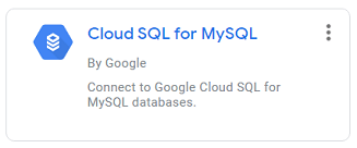 link cloud sql for mysql