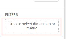 exploration report filters