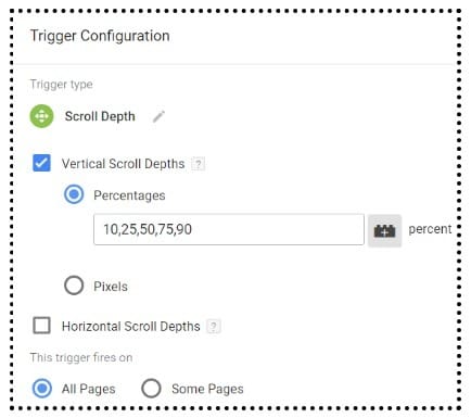 gtm tutorial Scroll Depth Tracking gtm