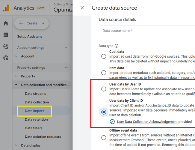 Using user data import in GA4 can help increase the size of your GA4 audiences