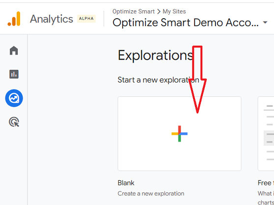 create a new exploration report