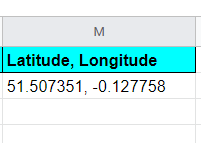 lattitude longitude