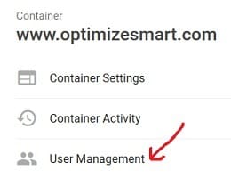gtm tutorial give someone access to gtm