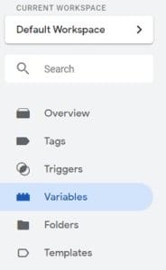 gtm tutorial gtm variables2