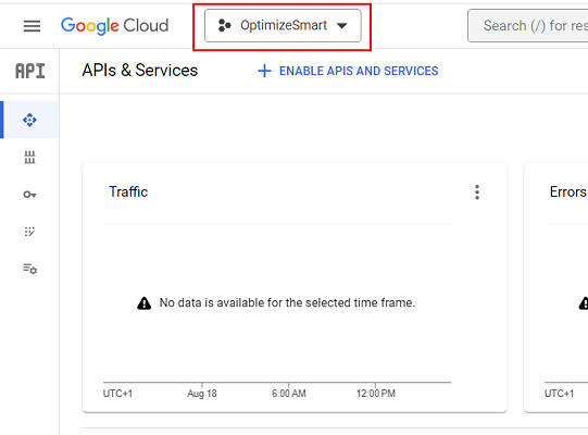 Make sure you are in the correct project 2