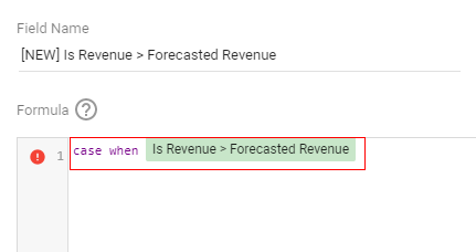 add dimension in formula 1