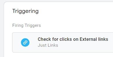 gtm event tracking firing trigger check for external links