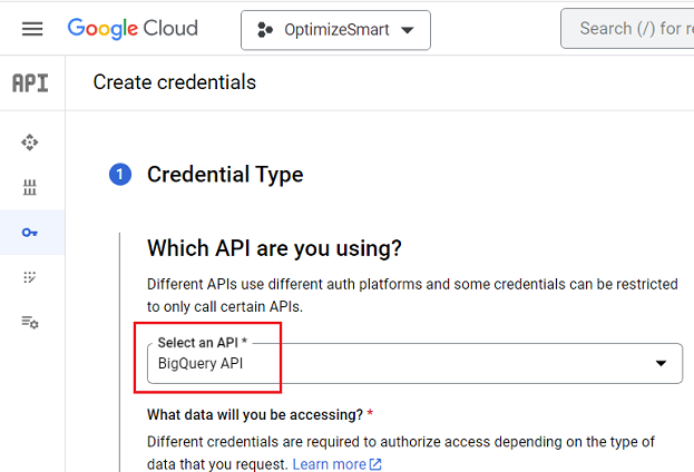 BigQuery API