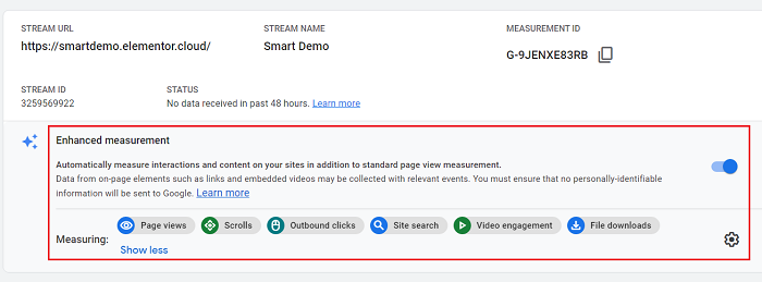 enhanced measurement ga4