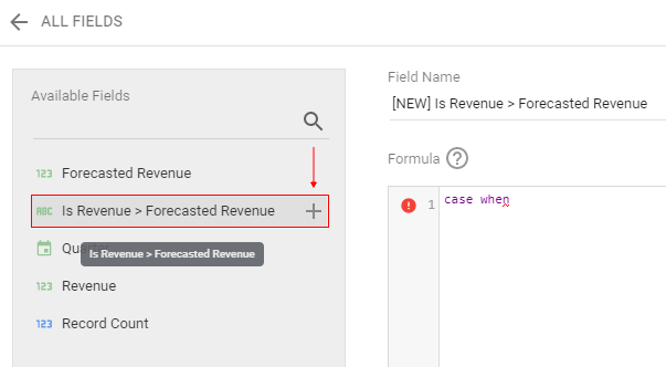 hower over dimension 1