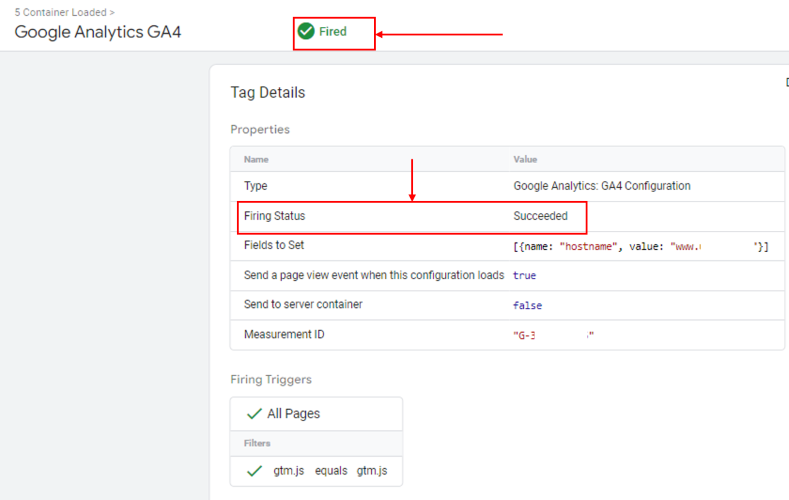 Tags not firing