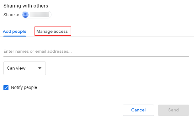 manage access 7