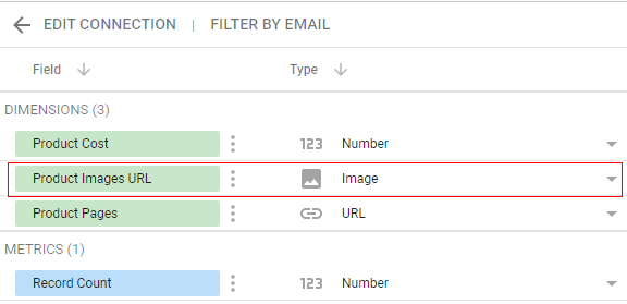 change data tupe to image