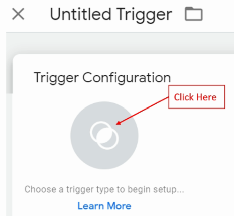 choose trigger 1