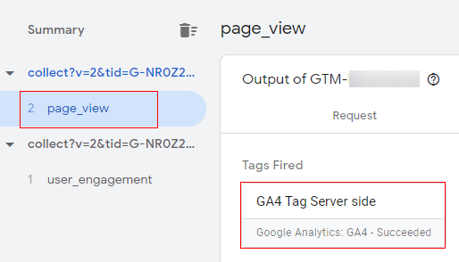 GA4 via GTM Server Side Tagging