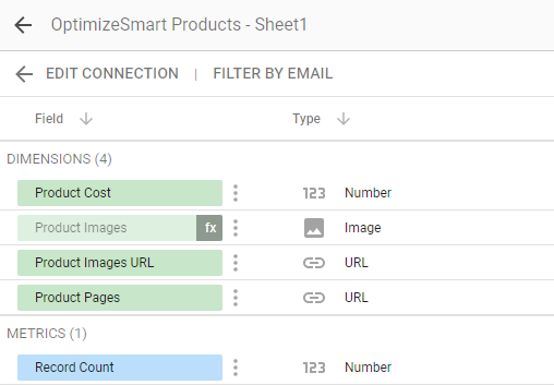 data source editor