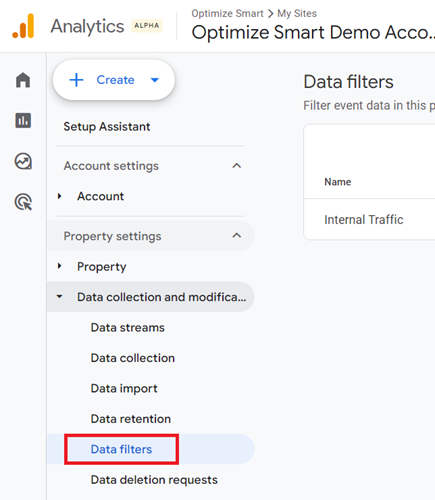 ga4 data filters
