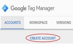 create account