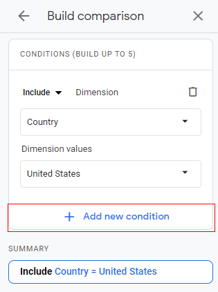 Add new condition
