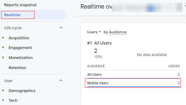 realtime audience