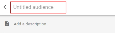 GA4 Audiences - Creating custom audience in Google Analytics 4 71 custom audiences name audience