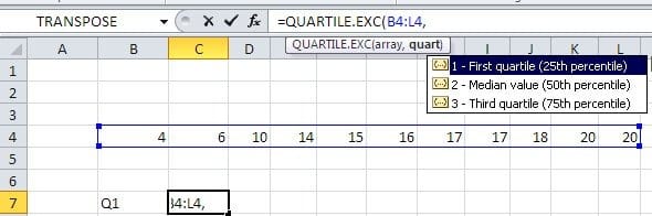 quartile