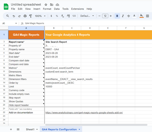 GA4 Magic Reports your google analytics 4 report