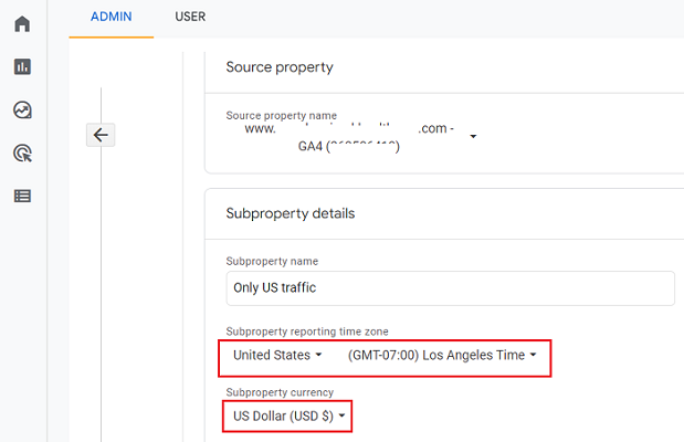 Select your timezone and currency
