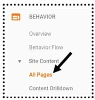 all pages report