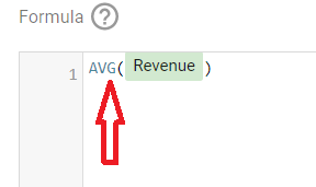 avg function google data studio