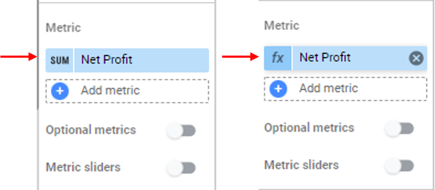 symbol change