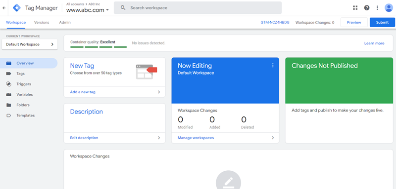 gtm ui
