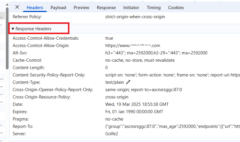Is Safari Undermining Your Server-Side Tagging? 3 Check the response header