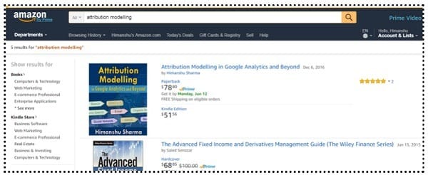 amazon ranking