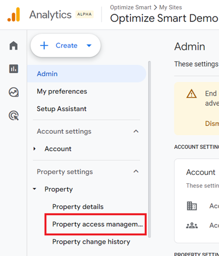 property access management