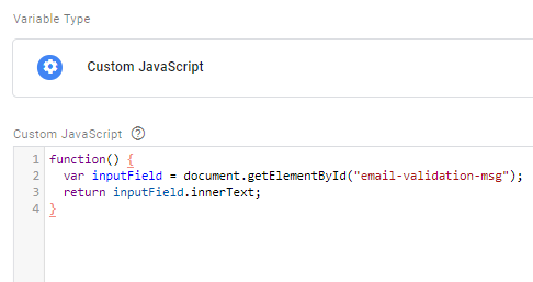 custom Javascript
