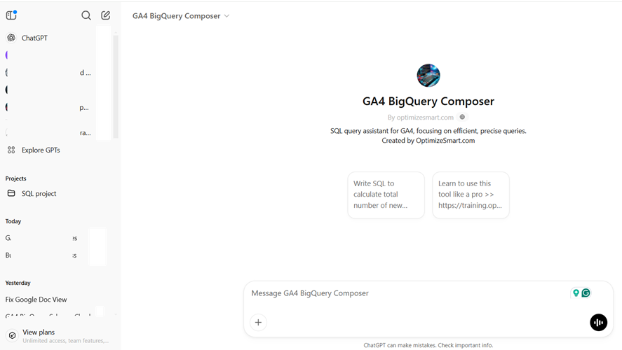 How to track GA4 BigQuery Schema Change 1 ga4 bigquery composer