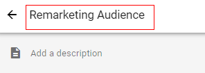 GA4 Audiences - Creating custom audience in Google Analytics 4 72 custom audiences description