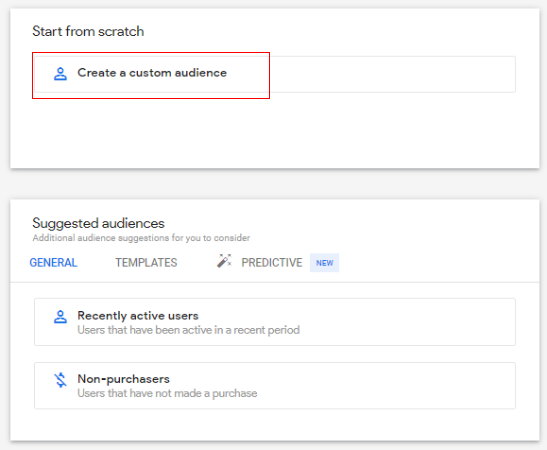 GA4 Audiences - Creating custom audience in Google Analytics 4 11 10 5