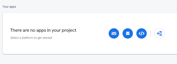 your apps firebase
