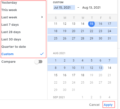 apply date