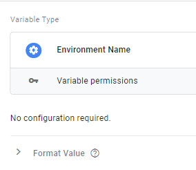 Enviornment Name