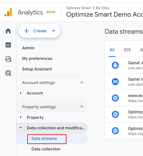 Manage automatic event detection in GA4 1 ga4 data streams 1