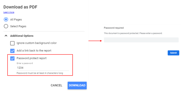 password setting