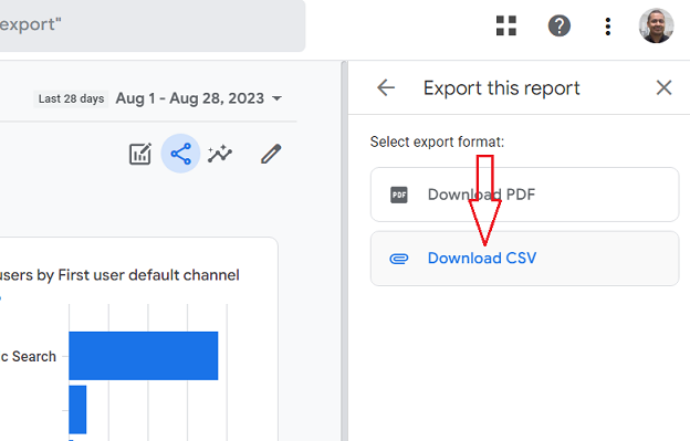 download csv